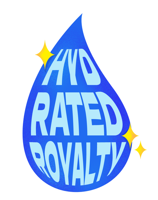 Hydrated Royalty Sticker